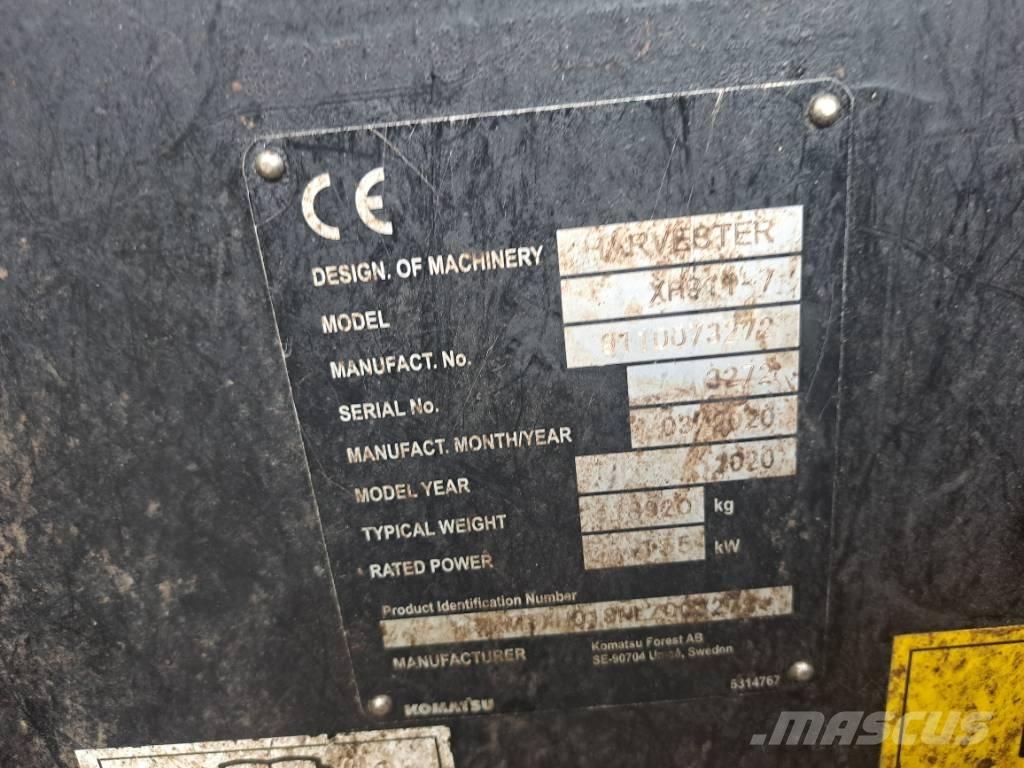 Komatsu 911 收穫機