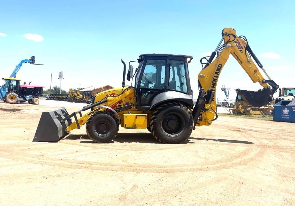 New Holland B75D 反鏟裝載機
