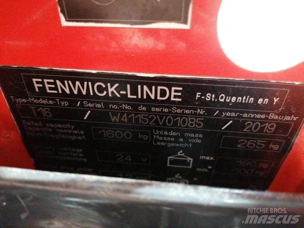 Linde T16 低架升降機