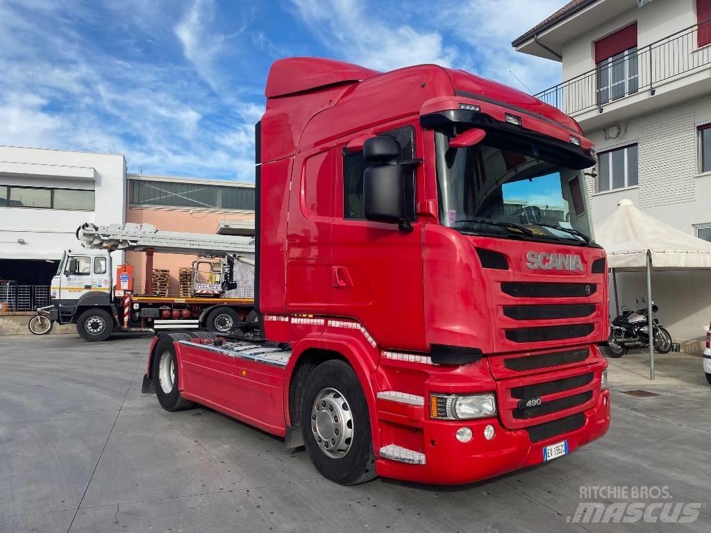 Scania R 490 曳引機組件
