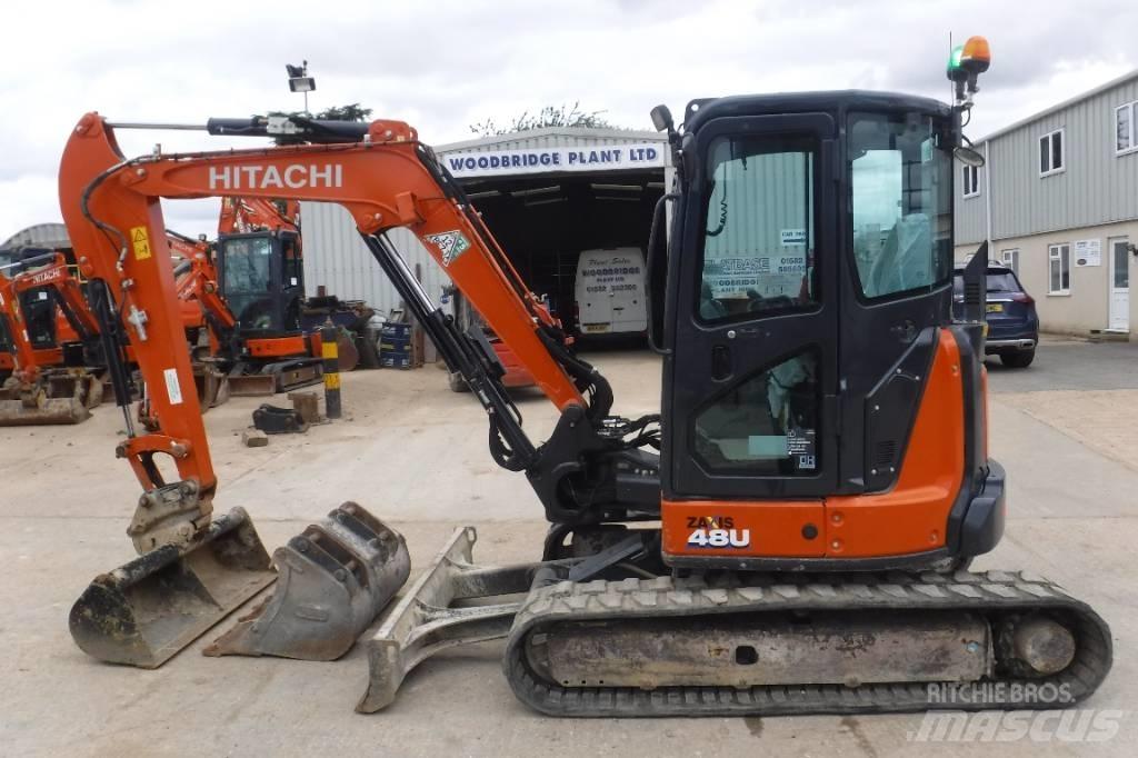 Hitachi ZX 48 U-6 小型挖土機/掘鑿機<7t(小型挖掘機)