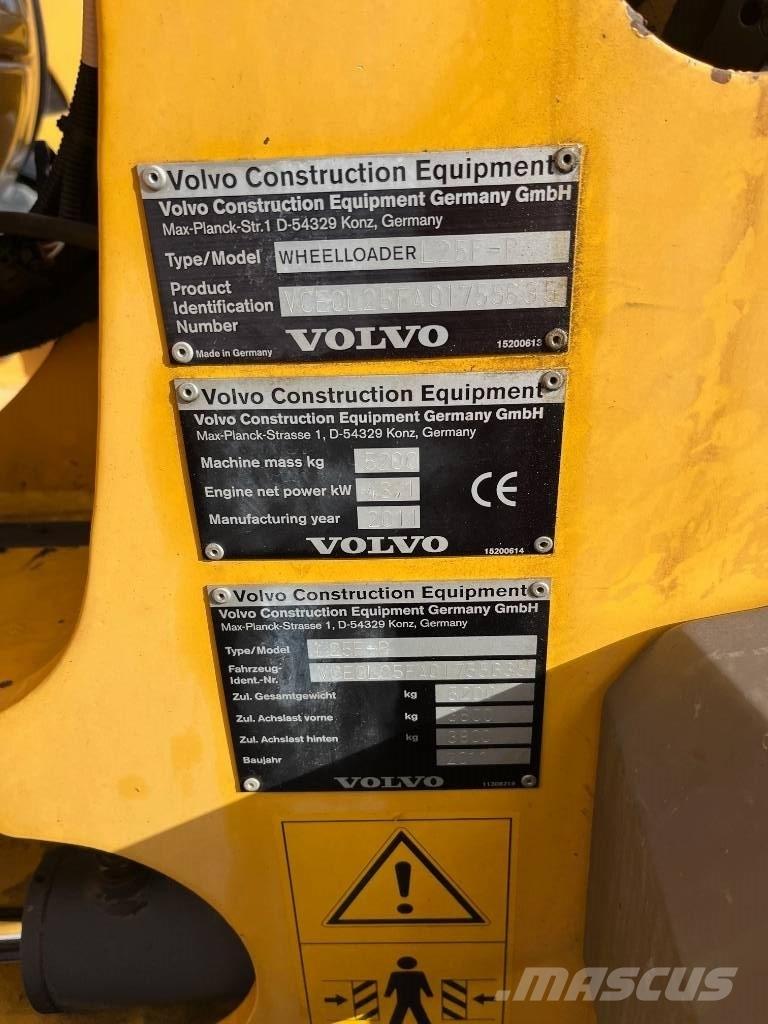 Volvo L 25 F 輪胎式裝載機