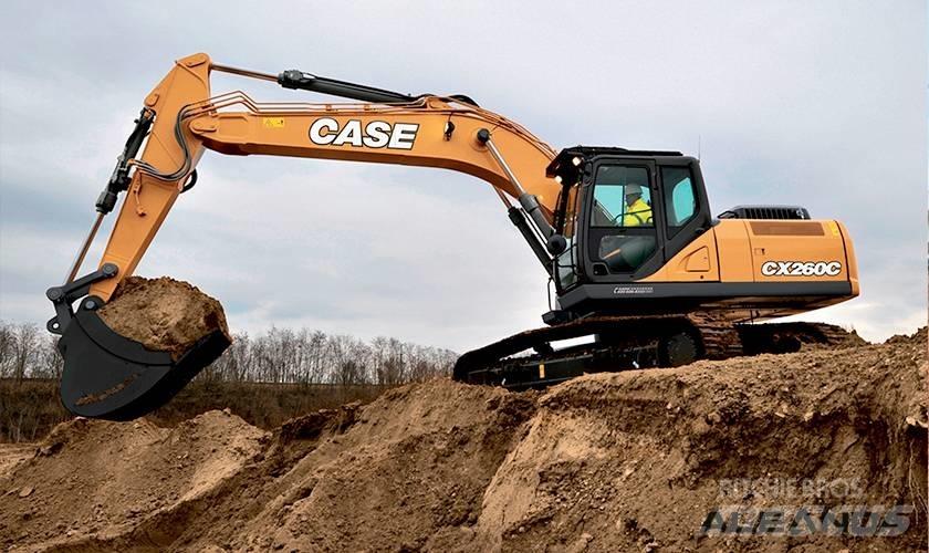 CASE CX 260 C 履帶式 挖土機/掘鑿機/挖掘機