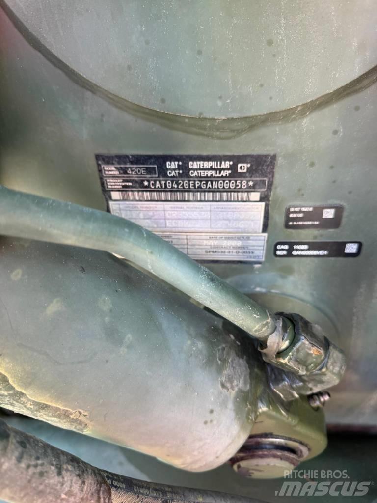 CAT 420E 反鏟裝載機