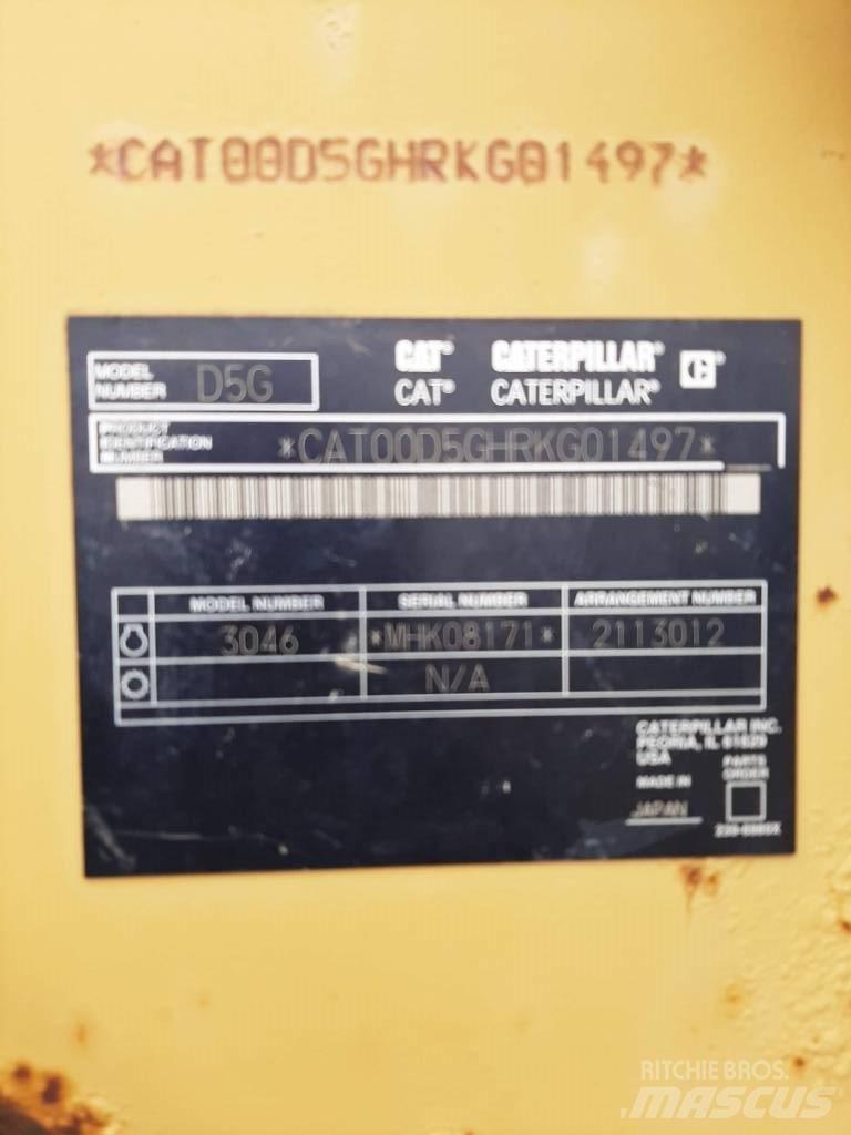 CAT D5GLGP 履帶推土機