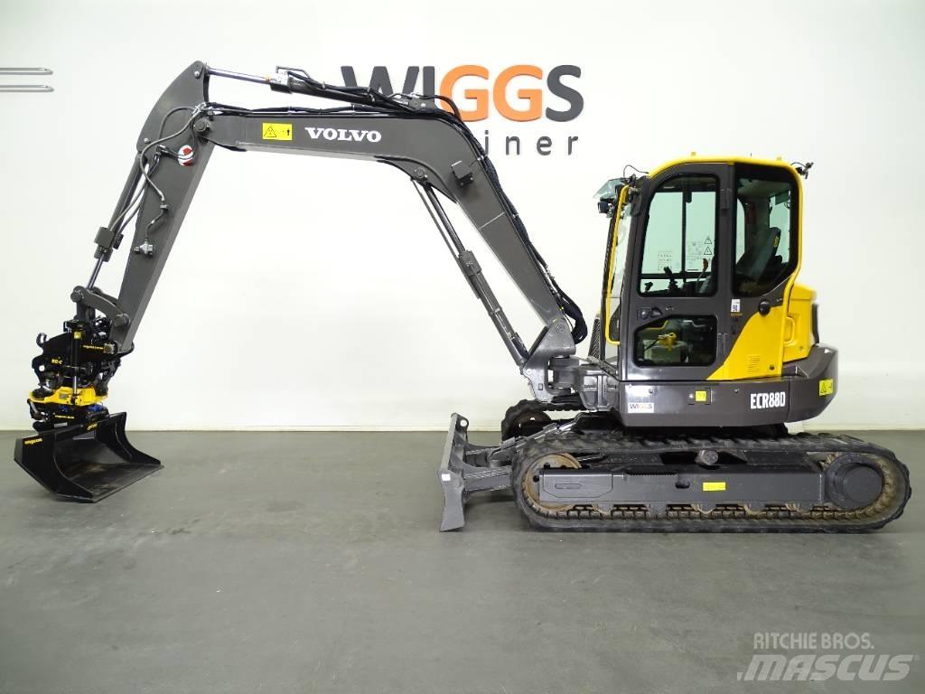 Volvo ECR 88 D 中型挖土機/掘鑿機/挖掘機 7t-12t
