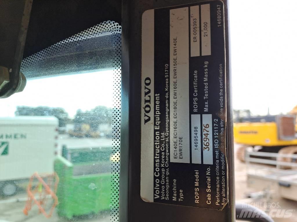 Volvo EC140EL 履帶式 挖土機/掘鑿機/挖掘機