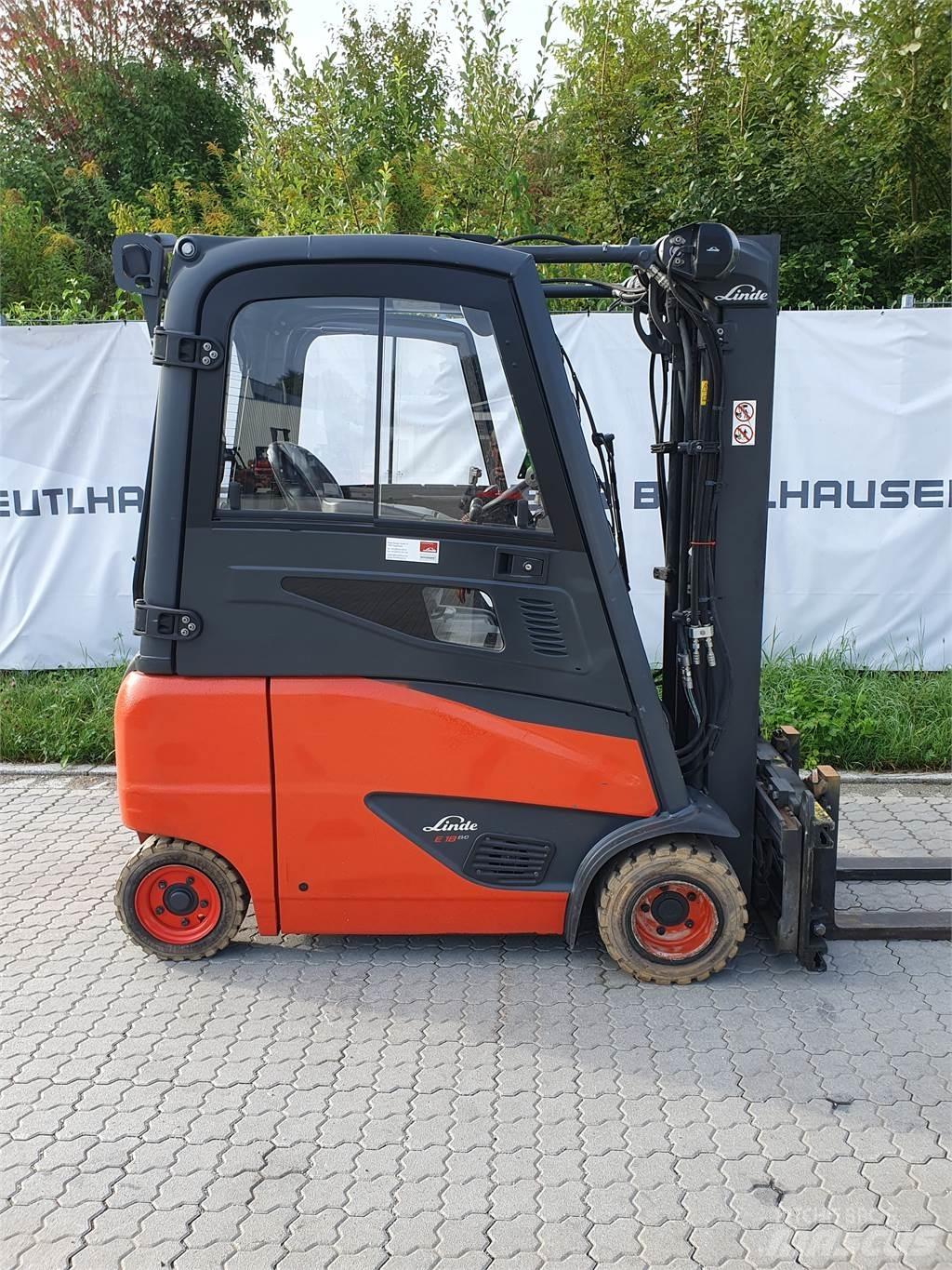 Linde E18PH 電動堆高機