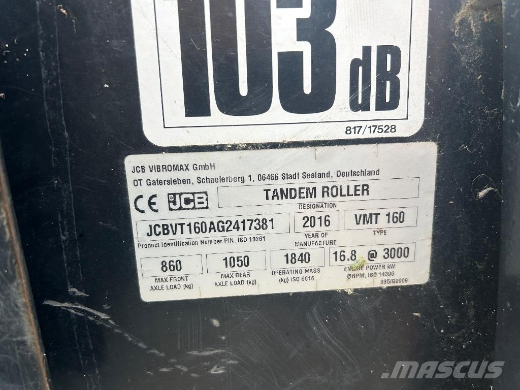 JCB VMT160-80 雙輪滾壓機