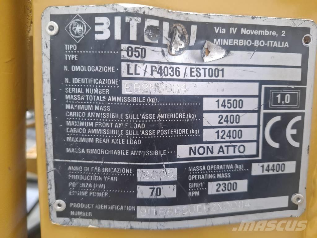 Bitelli BB 650 瀝青攤舖機/鋪路機