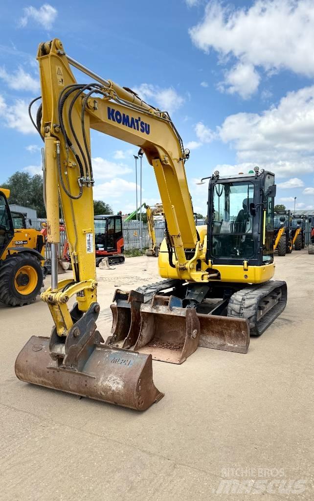 Komatsu PC 80 MR-5 中型挖土機/掘鑿機/挖掘機 7t-12t
