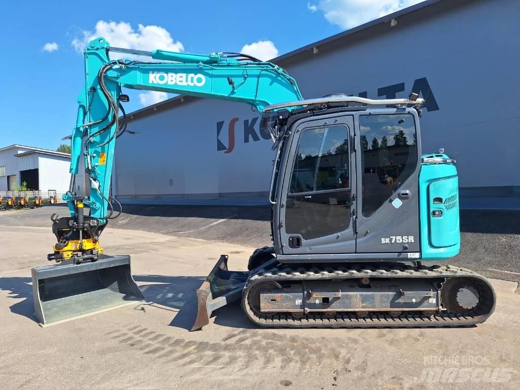 Kobelco SK75SR-7 中型挖土機/掘鑿機/挖掘機 7t-12t