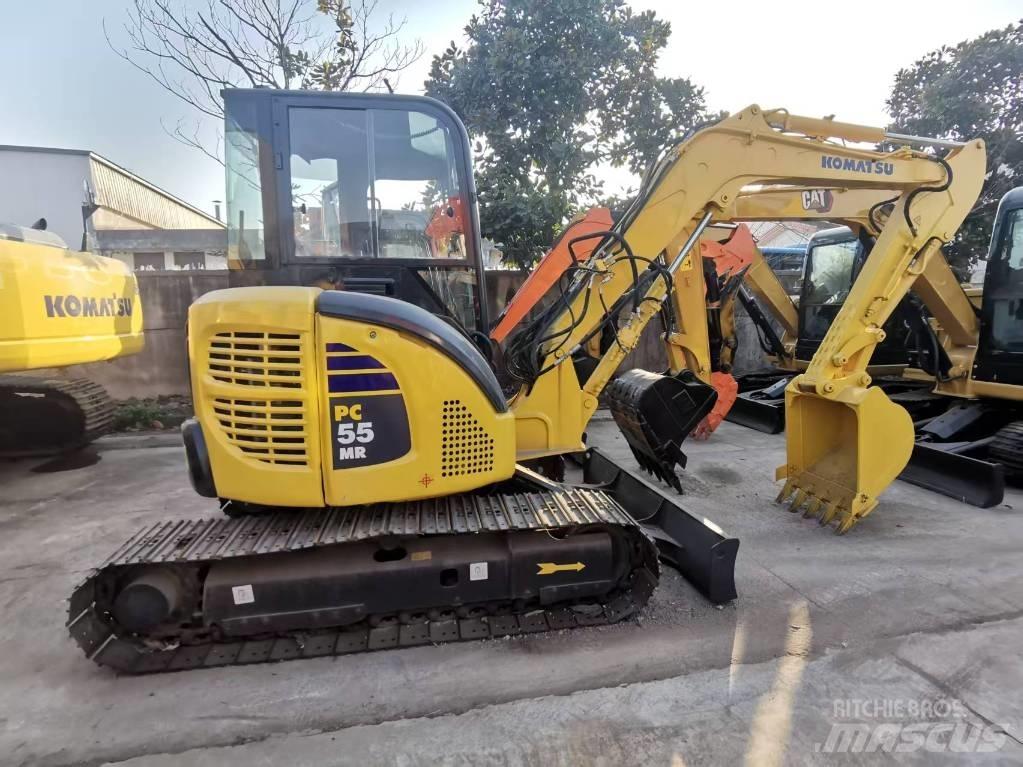 Komatsu PC 55 小型挖土機/掘鑿機<7t(小型挖掘機)