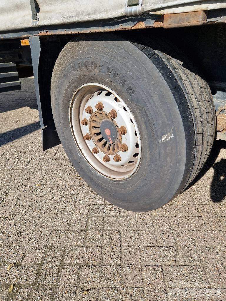 Krone sd 篷布半拖車