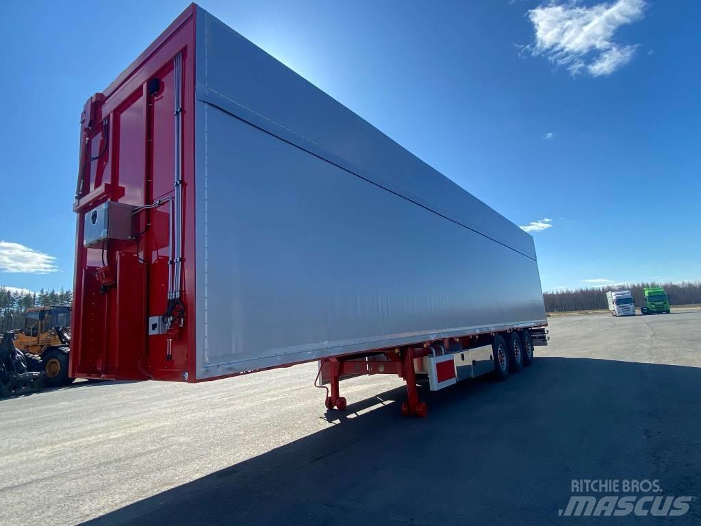 Kögel puoliperävaunu 篷布半拖車