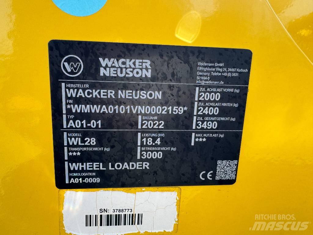 Wacker Neuson WL28 輪胎式裝載機