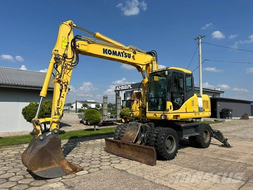 Komatsu PW 160-7E0 旋轉式挖土機/掘鑿機/挖掘機