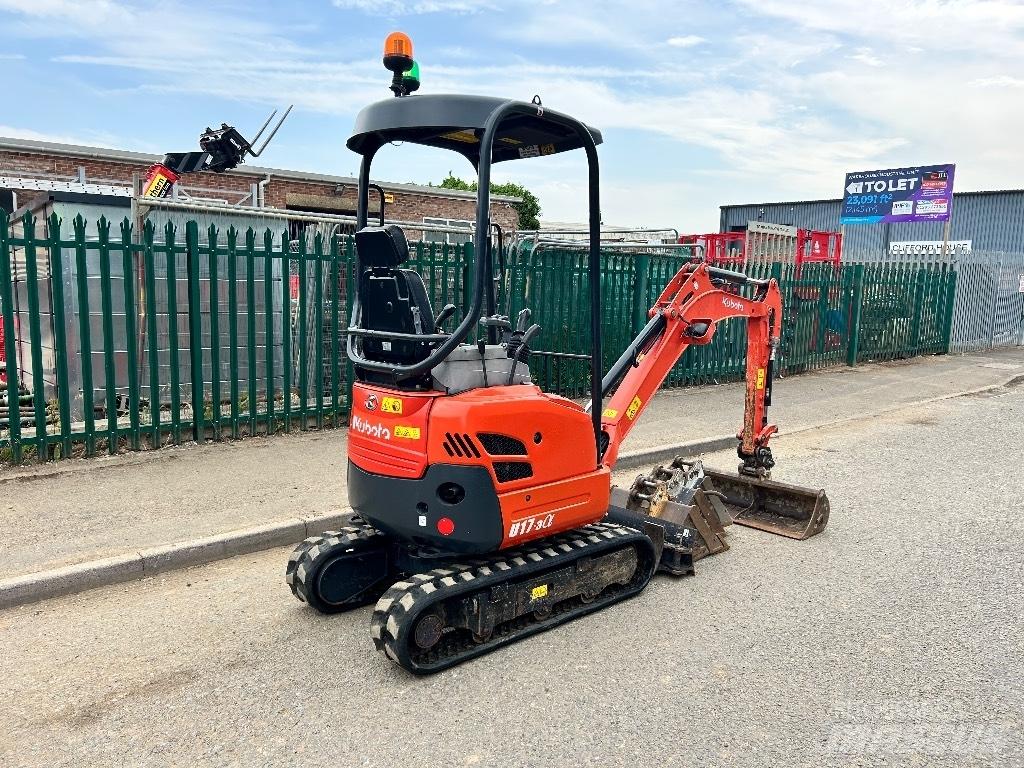 Kubota U 17-3 小型挖土機/掘鑿機<7t(小型挖掘機)