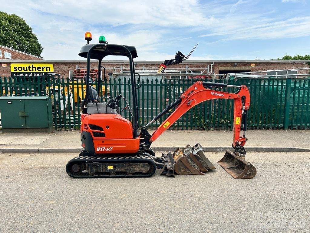 Kubota U 17-3 小型挖土機/掘鑿機<7t(小型挖掘機)