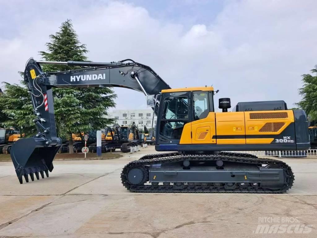 Hyundai HX300HD 履帶式 挖土機/掘鑿機/挖掘機