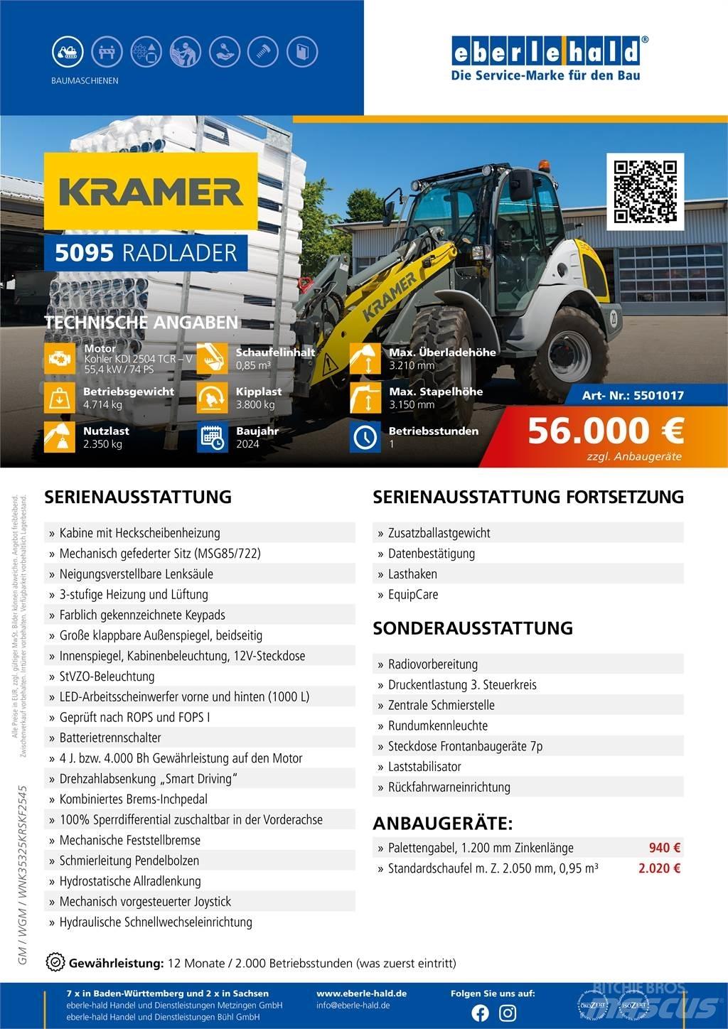 Kramer 5095 輪胎式裝載機