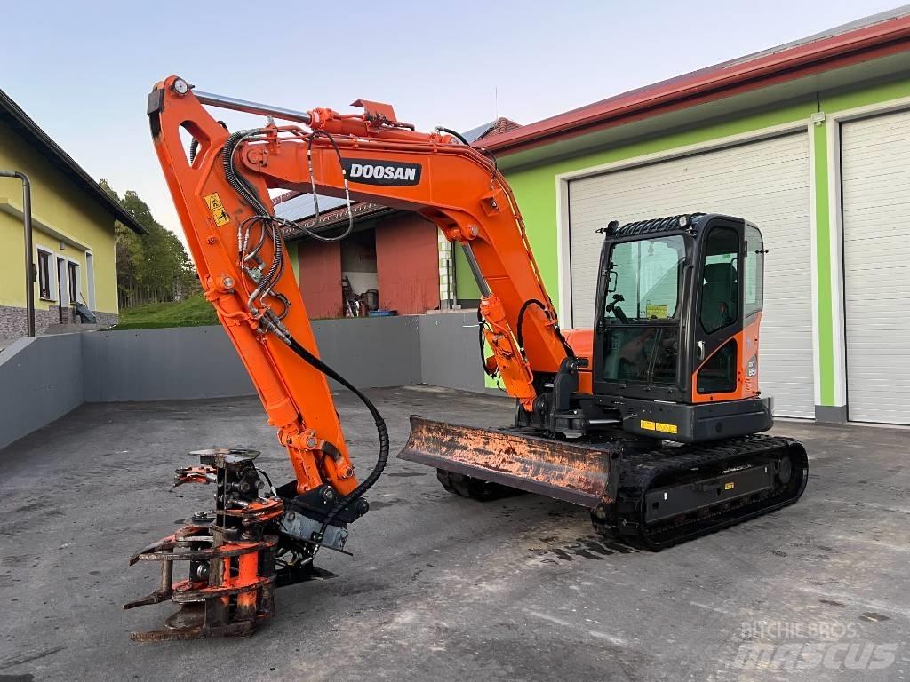 Doosan DX85R-3 中型挖土機/掘鑿機/挖掘機 7t-12t