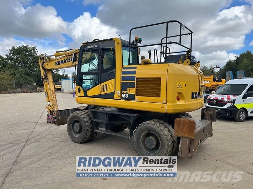 Komatsu PW 160-11 旋轉式挖土機/掘鑿機/挖掘機