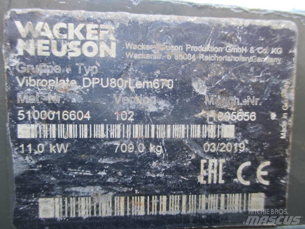 Wacker Neuson DPU 80 夯實機(夯土機)