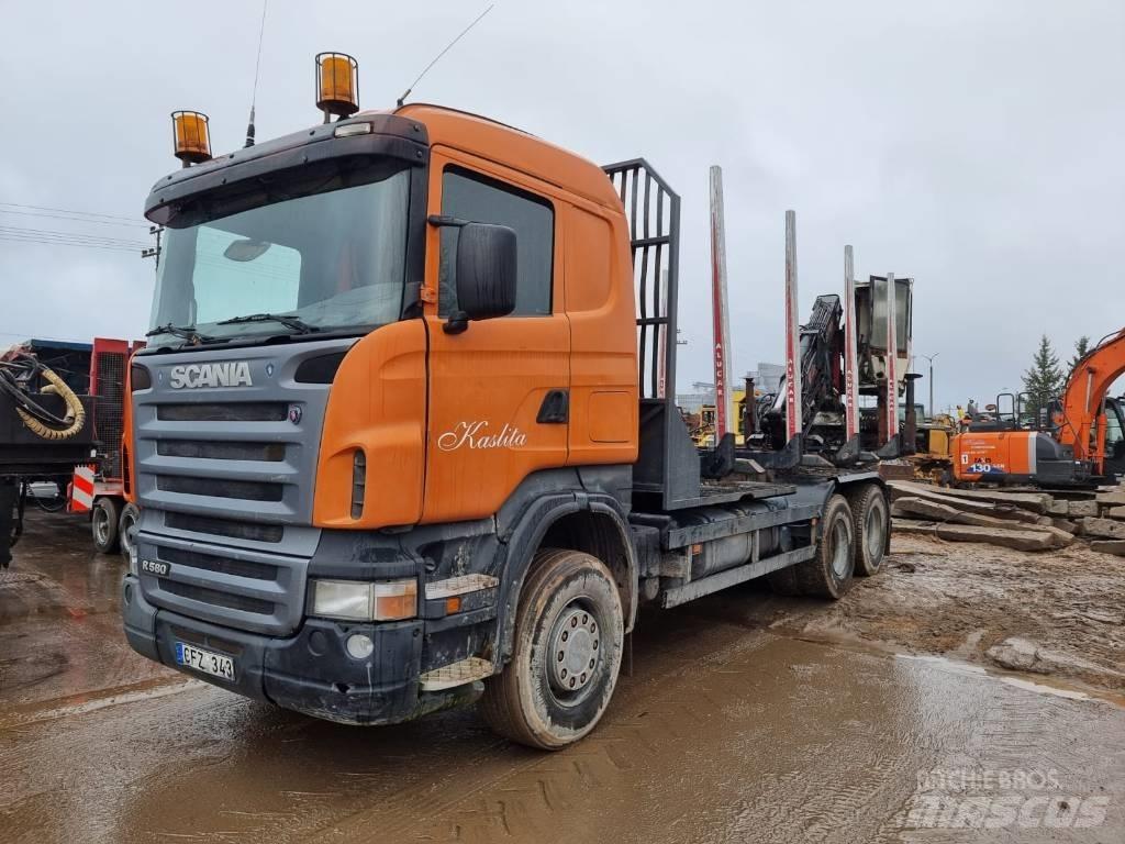 Scania R 580 木材貨車