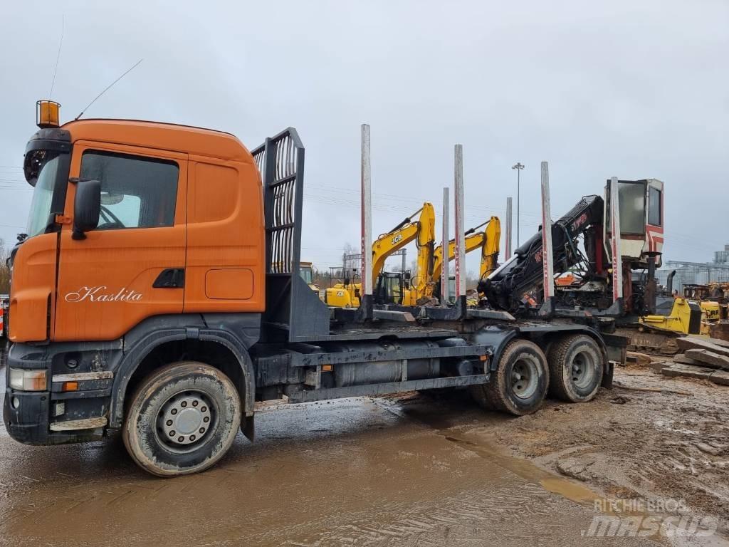 Scania R 580 木材貨車