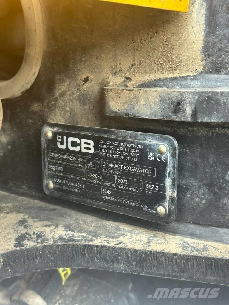 JCB 56 Z-2 履帶式 挖土機/掘鑿機/挖掘機
