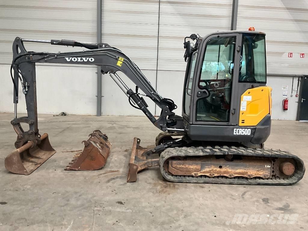 Volvo ECR 50 D 小型挖土機/掘鑿機<7t(小型挖掘機)