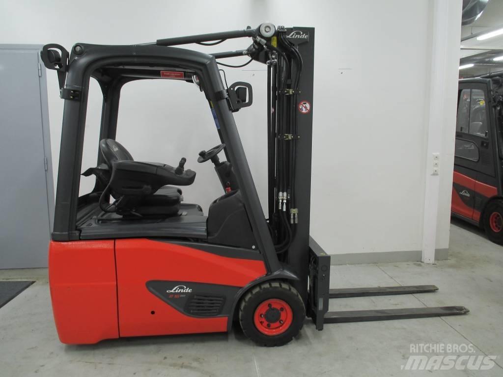 Linde E 16 C-02 電動堆高機