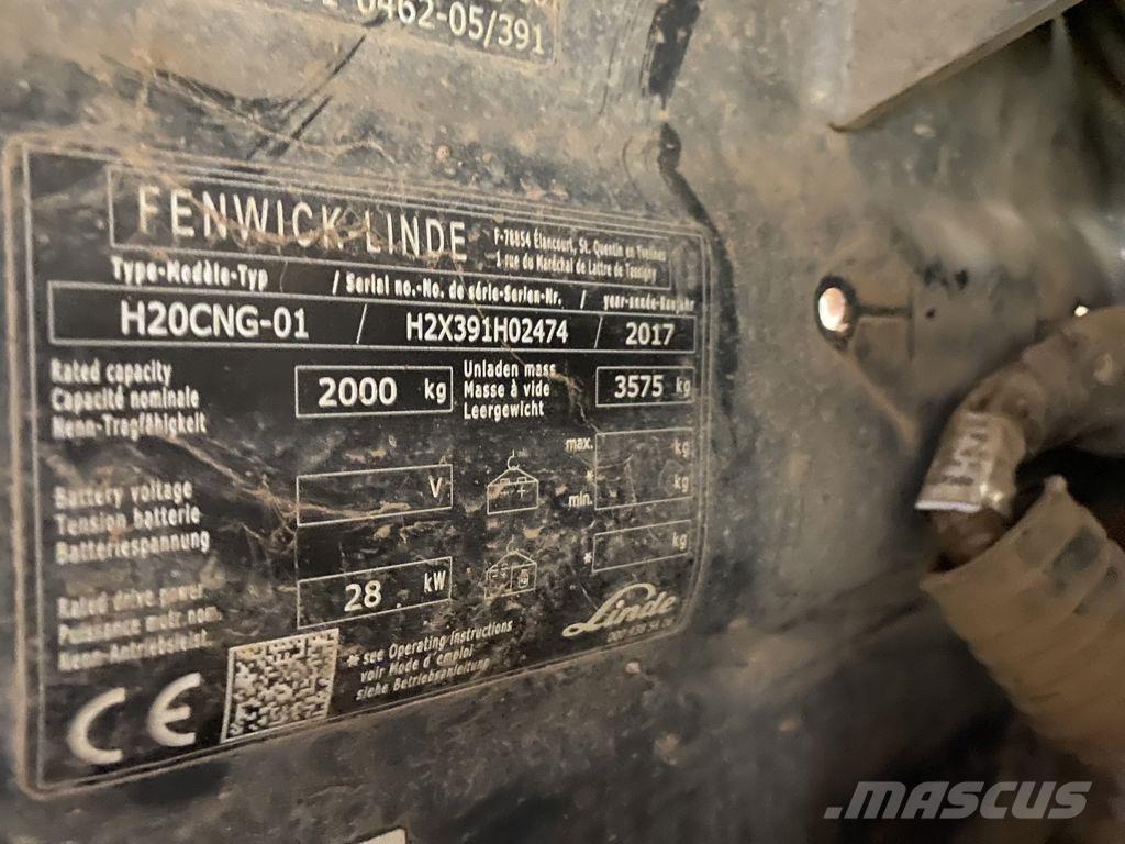 Linde H20T-02 液化石油氣LPG卡車