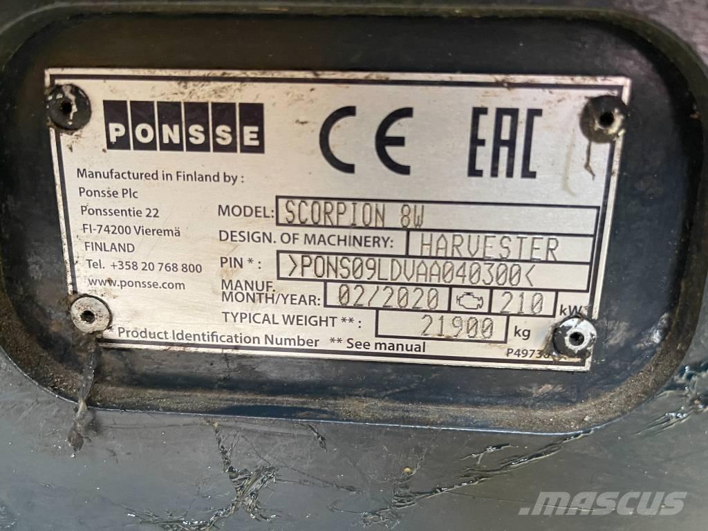Ponsse Scorpion 收穫機