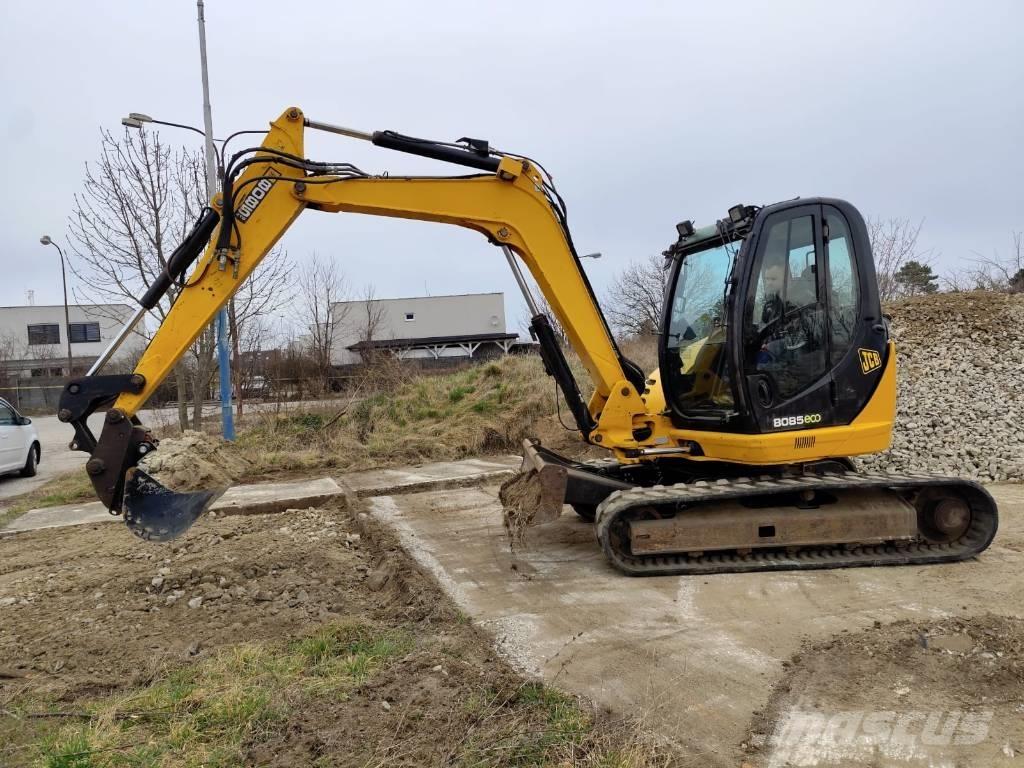 JCB 8085 中型挖土機/掘鑿機/挖掘機 7t-12t