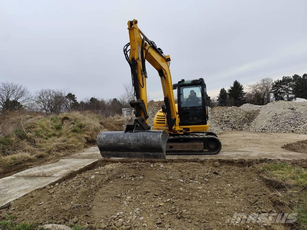 JCB 8085 中型挖土機/掘鑿機/挖掘機 7t-12t