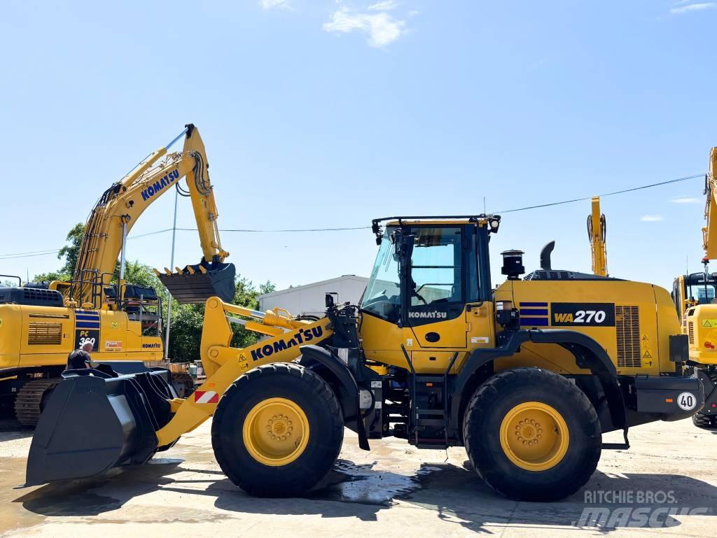 Komatsu WA270-8E0 輪胎式裝載機