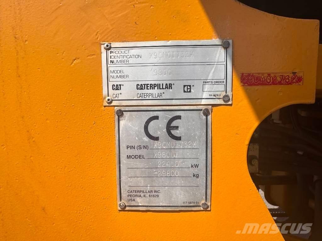 CAT 980 G 輪胎式裝載機