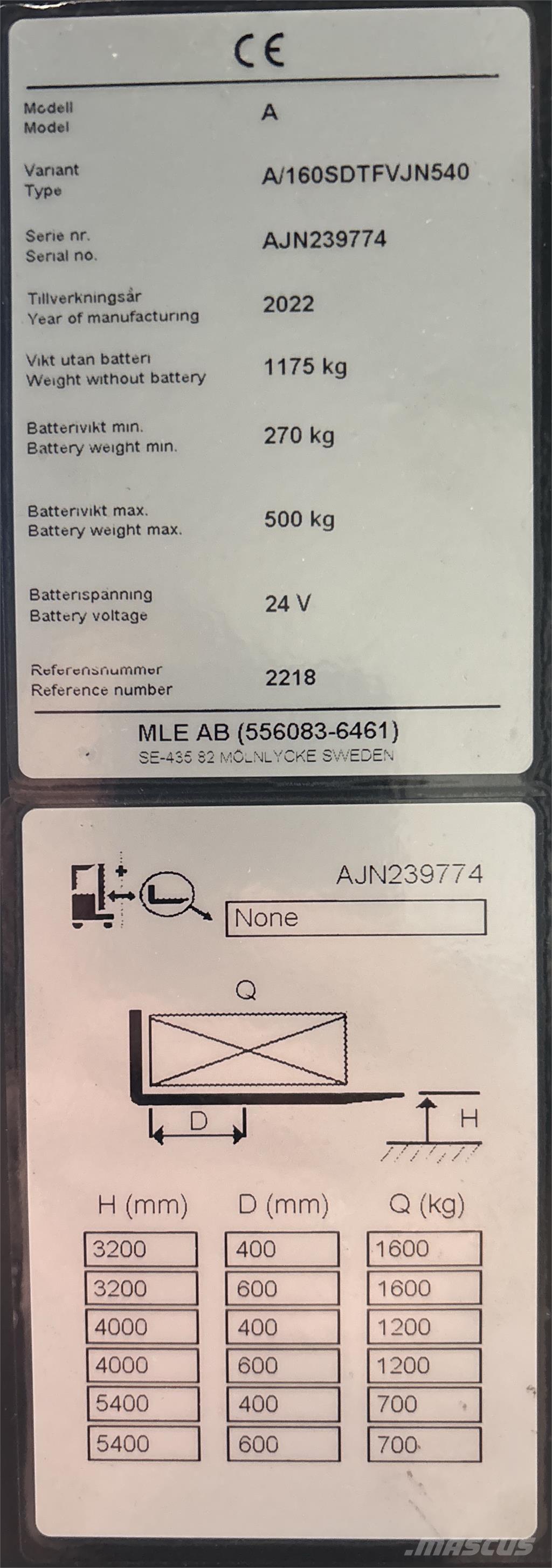 Atlet A160 自走式堆積機