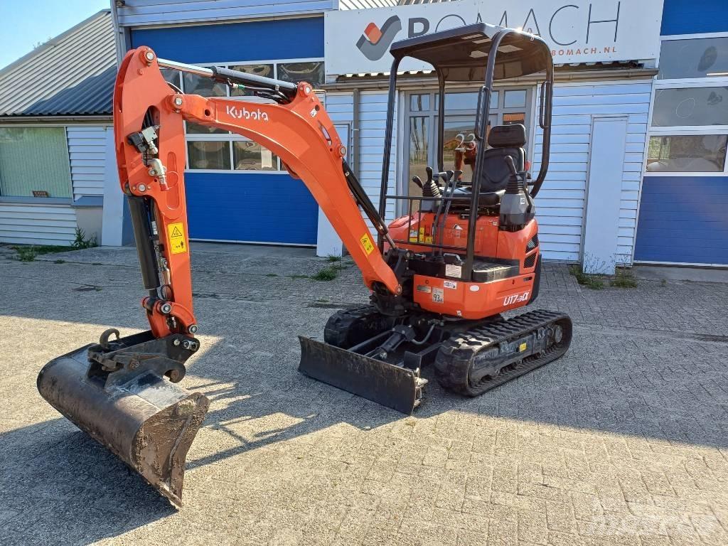 Kubota U 17-3 小型挖土機/掘鑿機<7t(小型挖掘機)