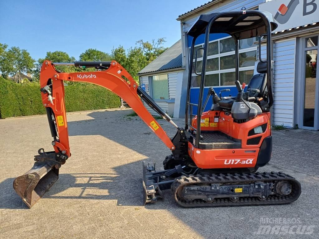 Kubota U 17-3 小型挖土機/掘鑿機<7t(小型挖掘機)