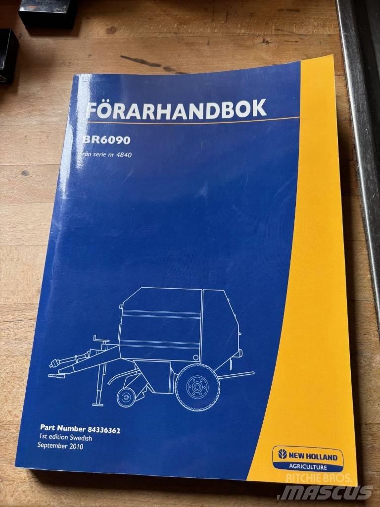 New Holland BR 6090 圓型牧草打包機
