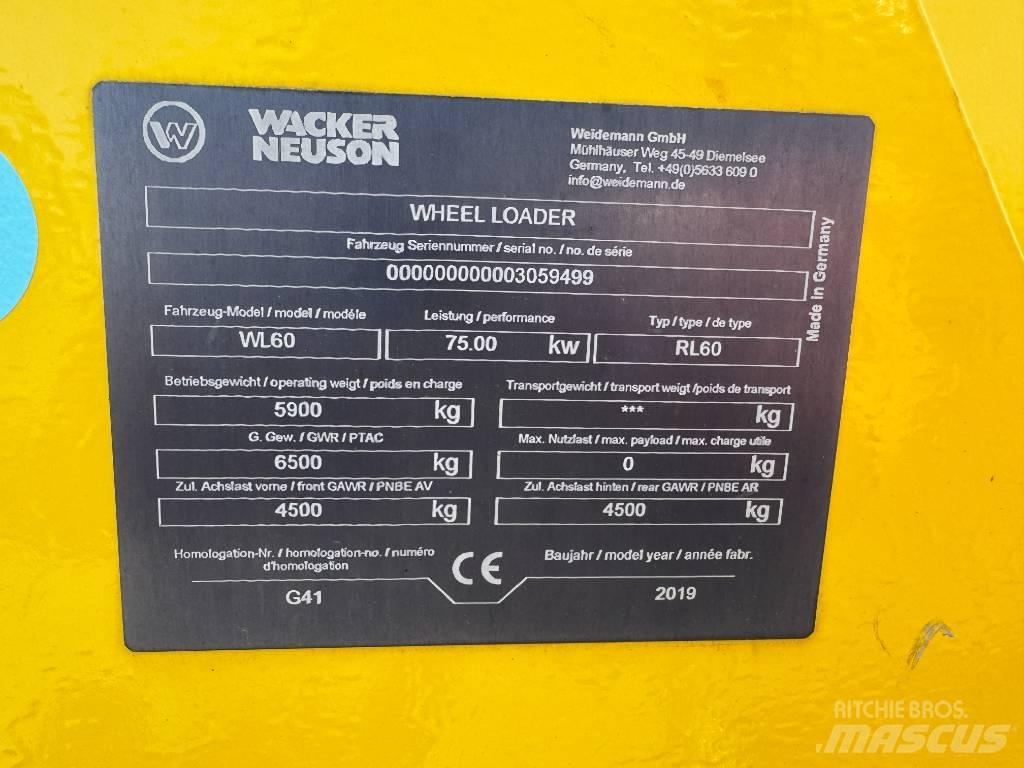 Wacker Neuson WL60 輪胎式裝載機