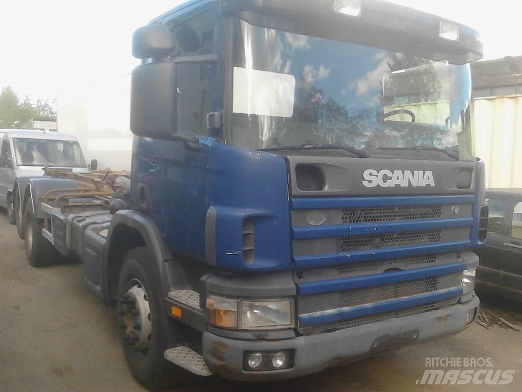 Scania p 124-420 起重可拆卸式卡車