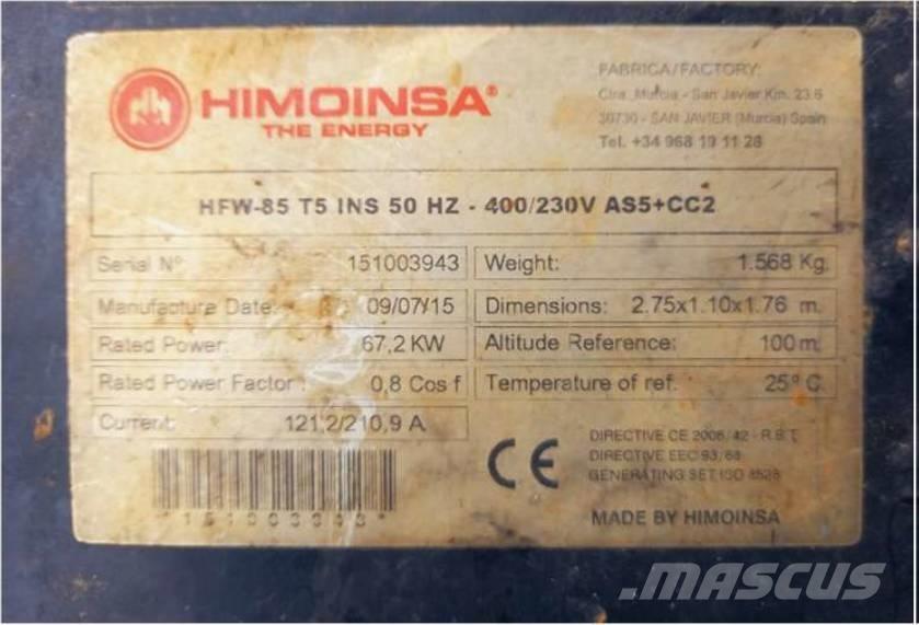 Himoinsa HFW 85 其他發電機