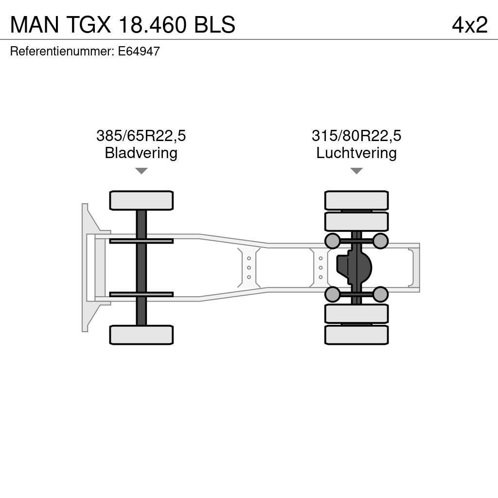 MAN TGX 18.460 BLS 曳引機組件