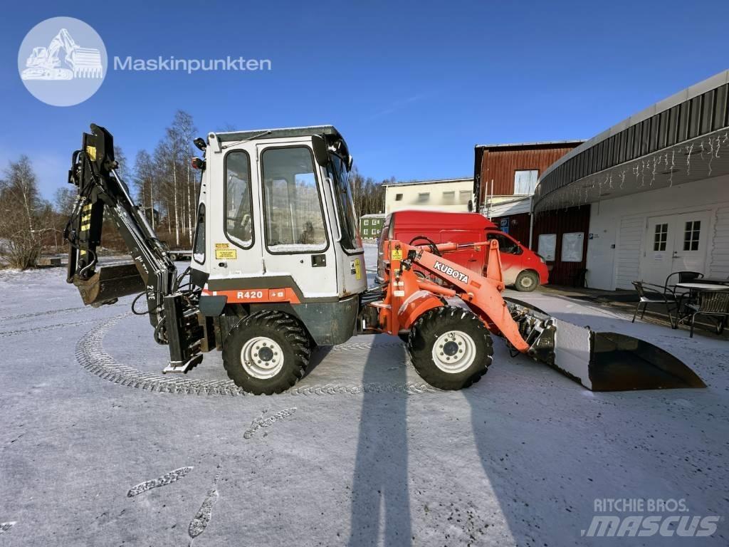 Kubota R 420 反鏟裝載機