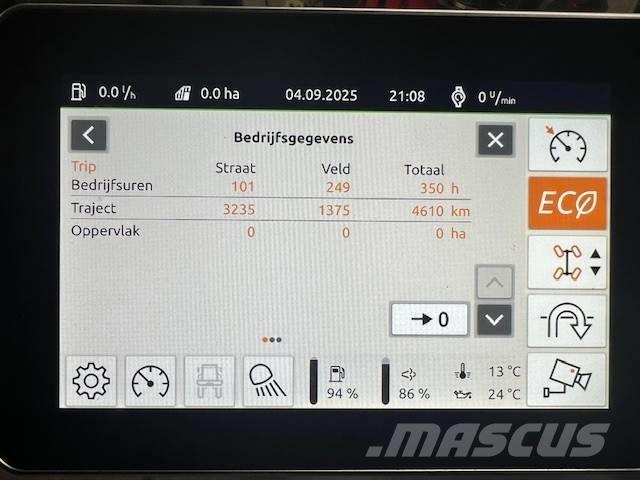 Amazone Pantera 4502 自走式噴霧機