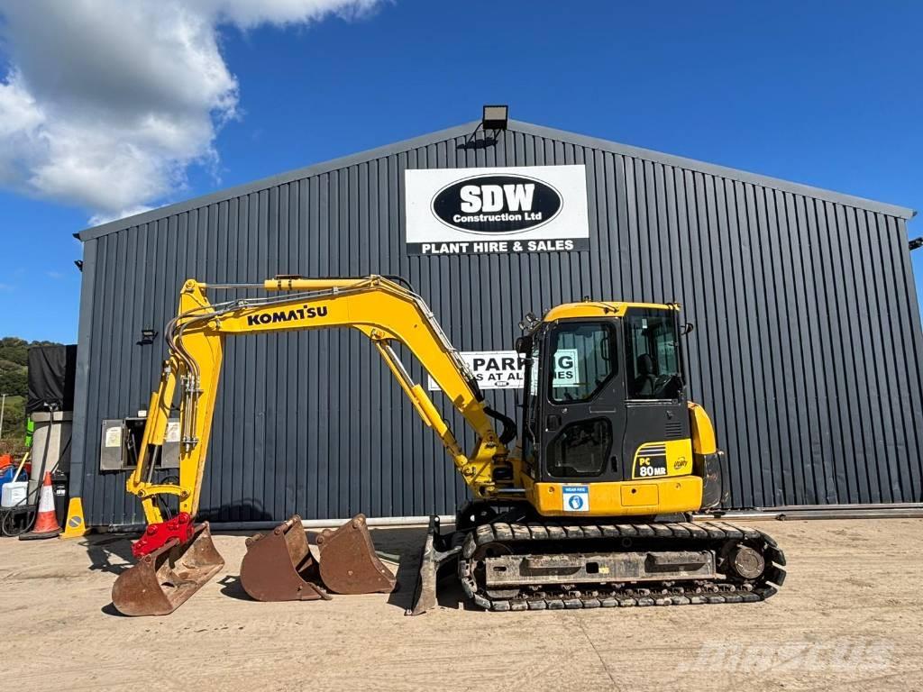 Komatsu PC 80 MR 中型挖土機/掘鑿機/挖掘機 7t-12t